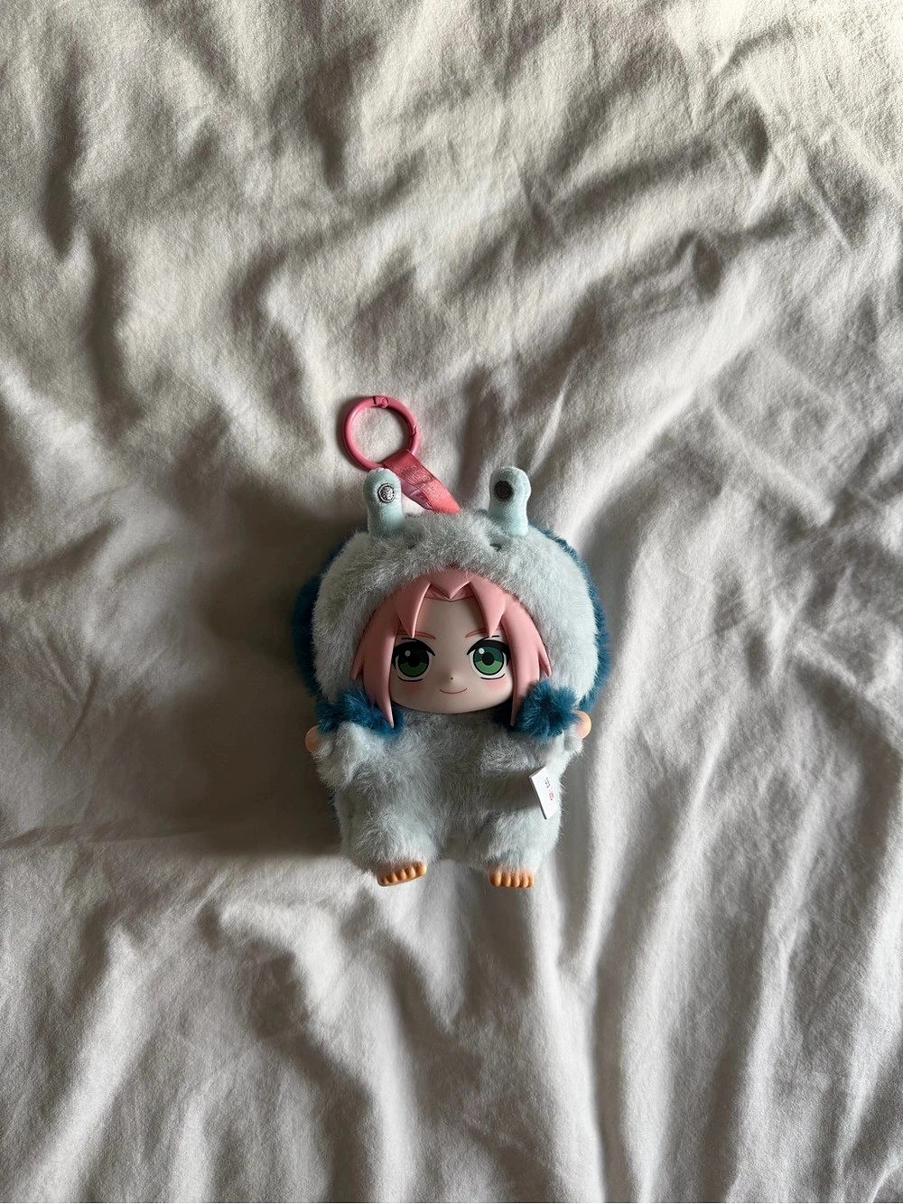 TOP TOY Naruto Shippuden Cute Beast Party Series Plush Keychain - Sakura Haruno